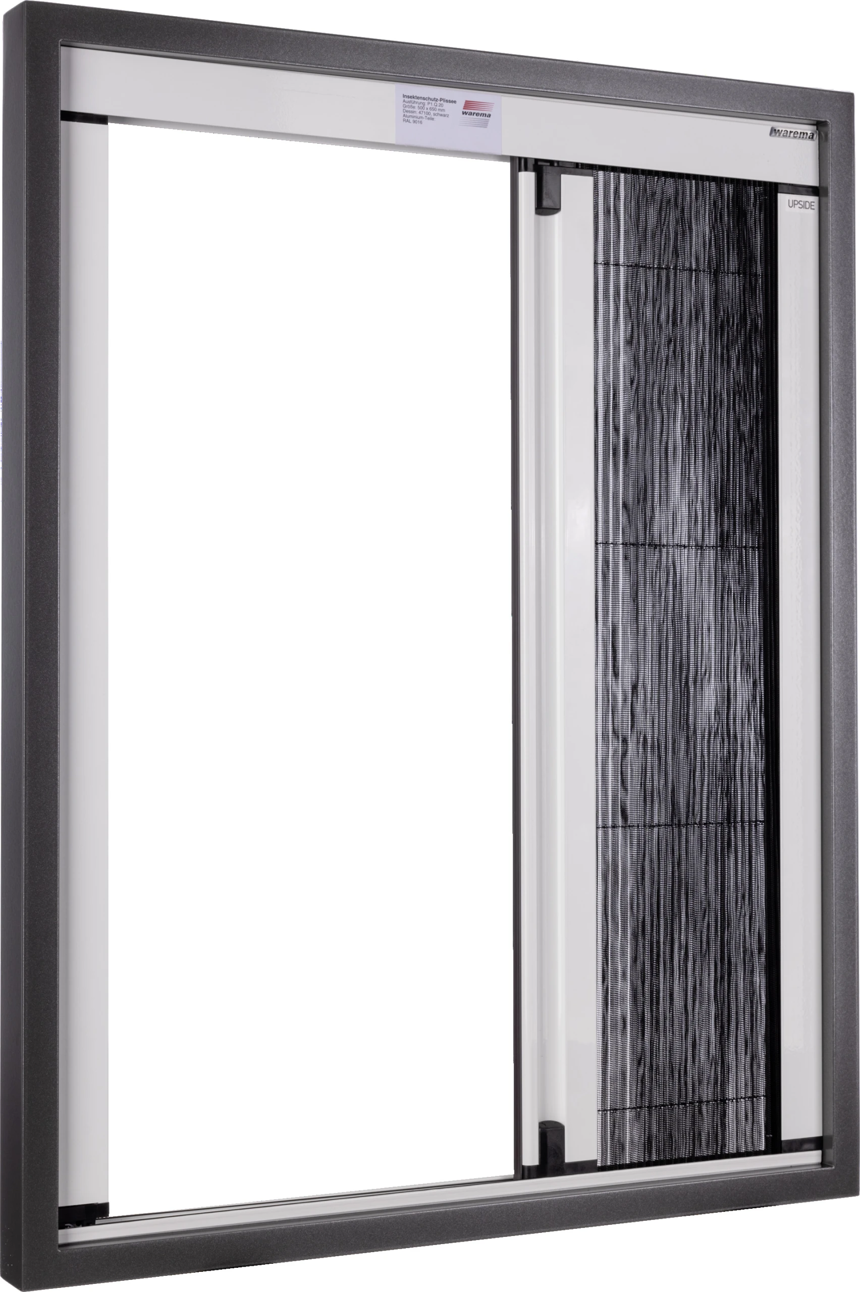 Moderne Insektenschutz-Schiebetür von Warema